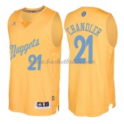 Denver Nuggets Basketkläder 2016 Wilson Chandler 21# NBA Jultröja..